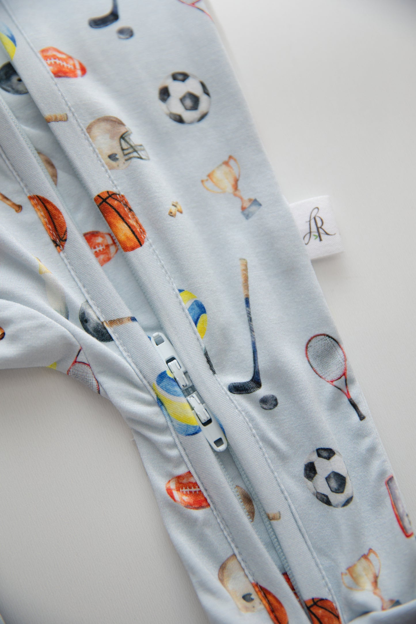 Zippered Romper in Champions