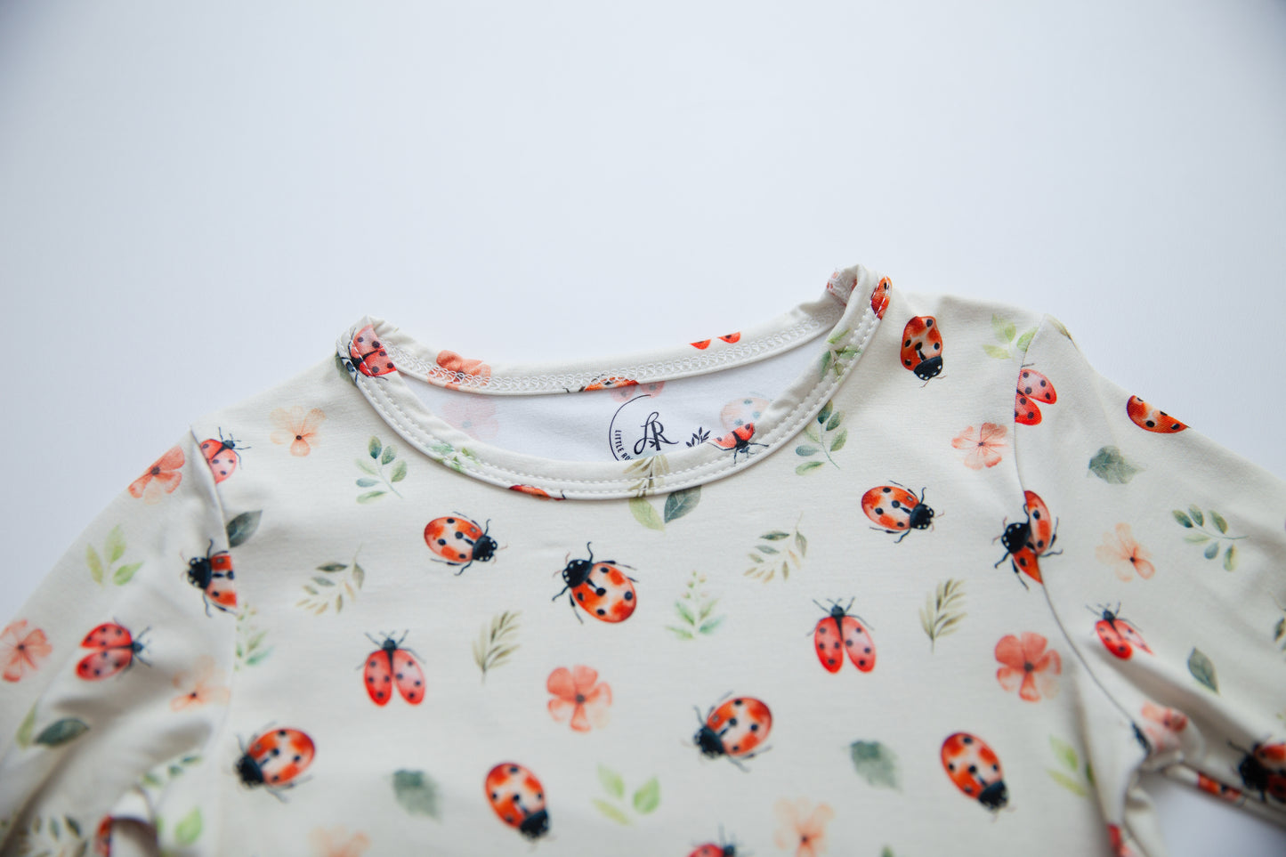 Long Sleeve Pajamas in Bug Hug