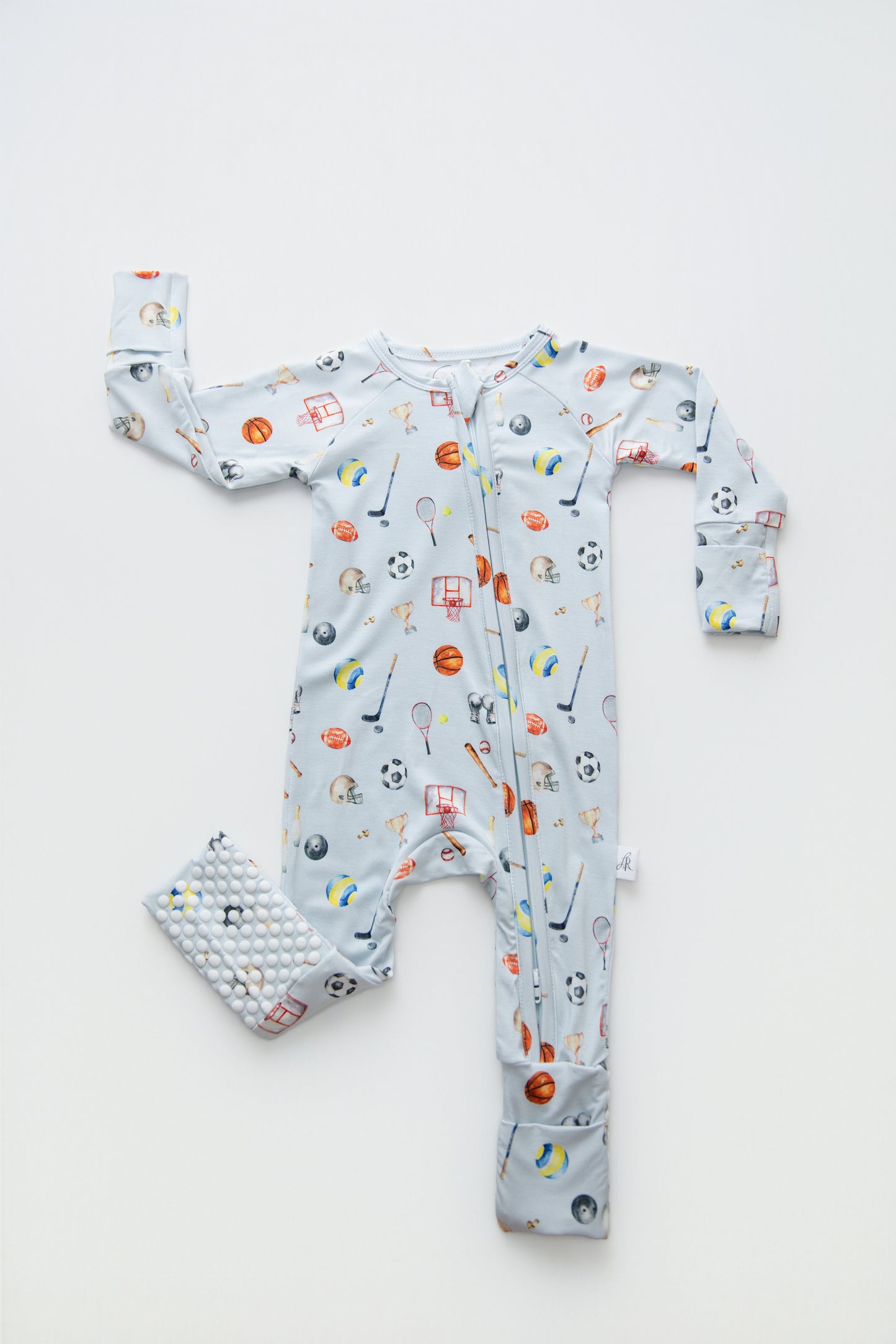 Zippered Romper in Champions