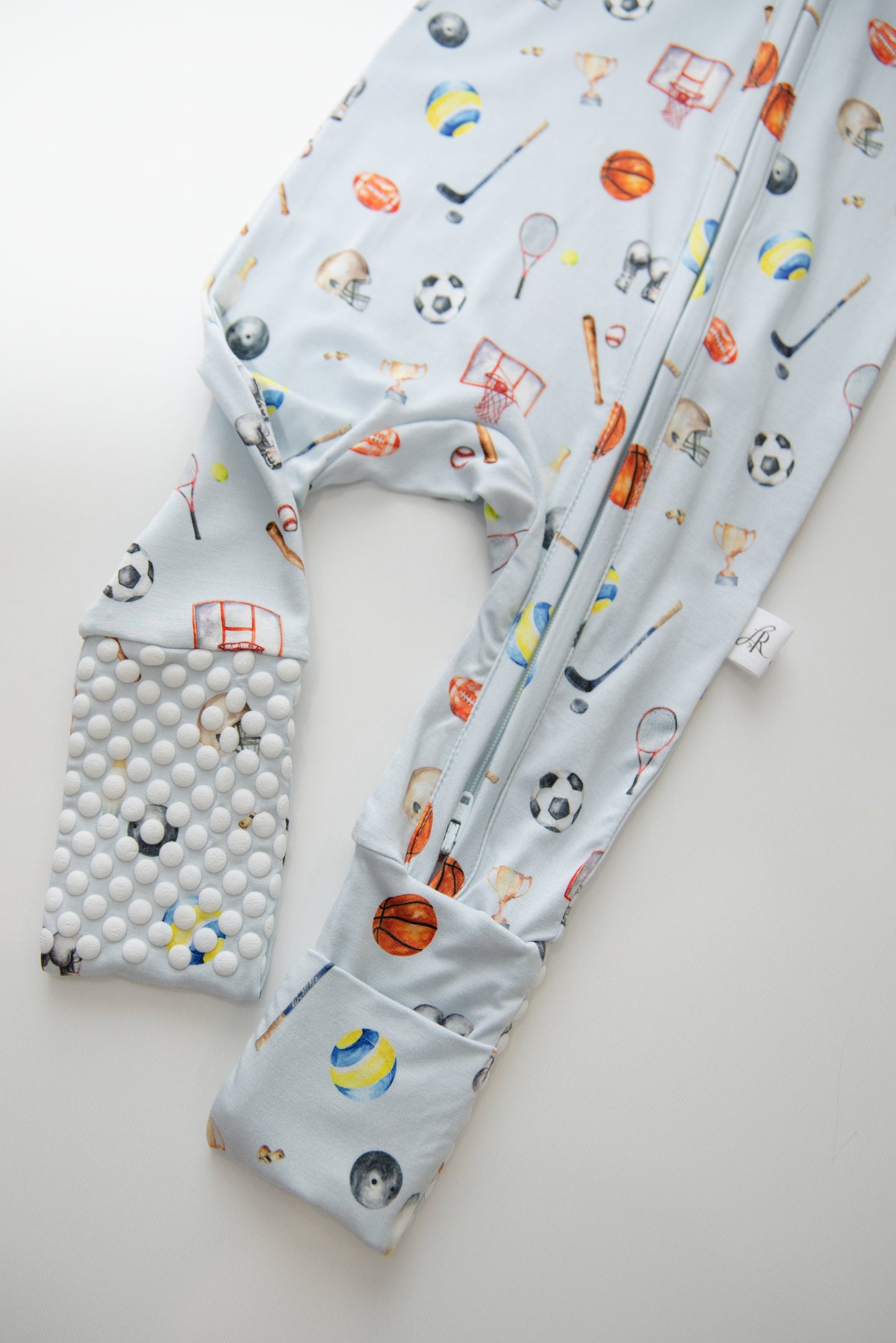 Zippered Romper in Champions